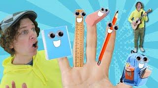 School Supplies Finger Family Song  Learn English Children