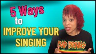 5 Ways to Improve Your Singing - Free Singing Tutorial