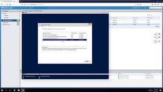 Creating a Virtual Machine in the VMware Host Client ESXi 7.0