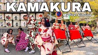 MY FIRST KIMONO KAMAKURA DAY Family Vlog eps 03