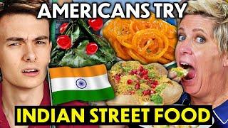 Americans Try Indian Street Food For The First Time Pav Bhaji Dahi Puri Jalebi