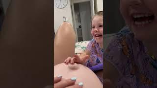 Kids Pull Moms Belly Button for Hilarious Results