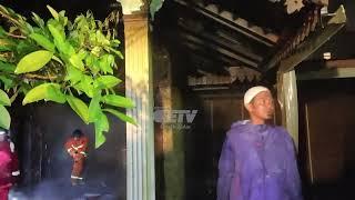 SI JAGO MERAH MENGAMUK RUMAH WARGA SAWAH LEBAR LUDES TERBAKAR