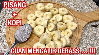 KOCOK PISANG DENGAN KOPI  ANDA AKAN MENDAPATKAN IDE JUALAN OLAHAN PISANG LEZAT DIJAMIN LARIS MANIS