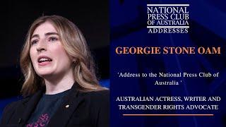 IN FULL Georgie Stone OAM Addresses the National Press Club of Australia