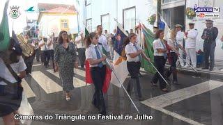 ENTREVISTAS das Câmaras do Triângulo no Festival de Julho Calheta 2024