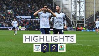 Highlights PNE 2 Blackburn Rovers 2