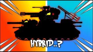 Hybrid Tank TG-5 and KV-35 Fedor  HomeAnimations - Cartoons About Tanks