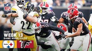 Pittsburgh Steelers vs. Atlanta Falcons  2022 Week 13 Game Highlights