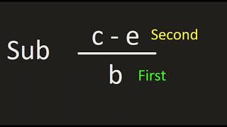 Computer Organization - Stack ISA Coding Example