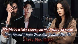 You Made a Fake Hckey To make your Forced Mafia Husband Jealous Jungkook ff #btsff #oneshot