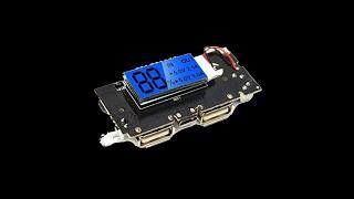 eHUB Dual USB 5V 1A 2.1A Power Bank Charging Module Circuit Board with Digital Display