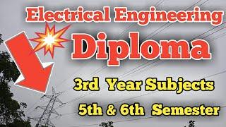 Electrical Engineering Diploma Third Year Subjects In Hindi