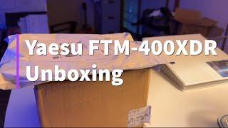 Yaesu FTM-400XDR Unboxing and Initial Setup video #1 in this series #yaesu #ftm400 #hamradio