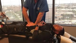 First Time Chiropractic Adjustment Helps Football Stars Injury