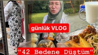 Denemeli alışveriş42 beden elbisemini market alışverişiMikail çalışmaya gitti⁉️fırında enfesTavuk