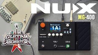 Eng Sub NUX MG-400 affordable guitar multi-effect pedal