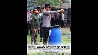 Dandim 1609 Kapolres Buleleng Dan Wadan Raider 900 Juara Lomba Menembak Kapolres Buleleng Cup