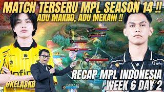 EVOS GAK LOLOS PLAYOFF LAGI ?? RRQ VS ONIC MATCH TERSERU DI MPL S14  RECAP WEEK 6 DAY 2 #kelaskb