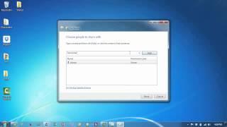Share Folders with Password Protection in Windows 7
