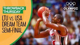 Lithuania vs. USAs Dream Team -  Full Basketball Replay  Throwback Thursday