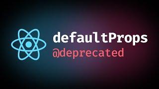 Stop using defaultProps React 18.3 preview