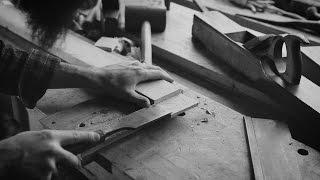 Cutting a Tenon by Hand A Silent Short Film