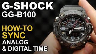 Gshock GG-B100 - Aligning Watch Hands - Module 5594