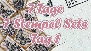 7 Tage 7 Stempel Sets  Tag 1  Craft with me