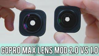 GoPro Max Lens Mod 2.0 vs 1.0