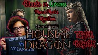 HOUSE OF THE DRAGON SEASON 2 BLACKS VS GREEN TRAILER REACTIONS  TEAM BLACK CANT BE SEEN GREEN