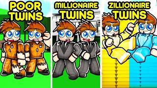 POOR Twins to MILLIONAIRE Twins to ZILLIONAIRE Twins In Brookhaven RP