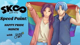 Pride Month Sk8 the Infinity Anime Speed Paint