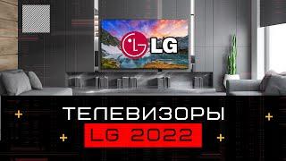 Модельный ряд телевизоров LG 2022