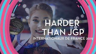 Alena Kostornaia RUS  Interview  Internationaux de France 2019  #GPFigure