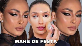 MAKE PROFISSIONAL PARA FESTAS  A MAQUIAGEM MAIS LINDA QUE EXISTE