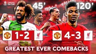 How Manchester United Completed One Of The Most Entertaining FA Cup Comebacks  Emirates FA Cup