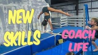 Coach Life New Gymnastics Skills Rachel Marie