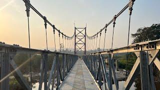 ERECTION JEMBATAN GANTUNG Pemasangan Hanger Gelegar dan Plat Lantai