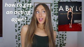 how to get a top acting agent with HUGE auditions from a signed actress