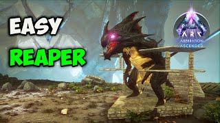 How To Easily TRAP and Tame A Reaper Queen in ARK Ascended Aberration