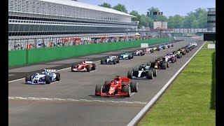 All F1 2018 Cars vs All F1 2004 Cars - Monza