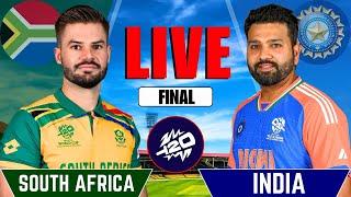 IND vs SA Live Match  Live Score & Commentary  INDIA vs South Africa Final Match 2nd Inng