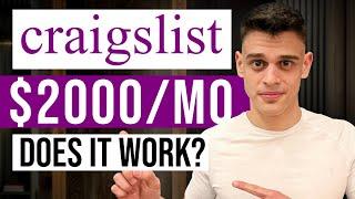 NEW Way To Make Money On Craigslist In 2024 For Beginners