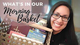 WHATS IN OUR MORNING BASKET 2021  See inside our homeschool morning basket