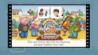 Día de Muertos  Spanish for Kids Learning Lesson clip  Holidays