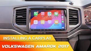 Volkswagen Amarok 2017 Android Auto Apple Apple Carplay Head Unit Removal Install 2 Mins Tutorial