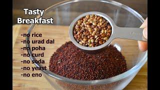 High Protein Breakfast Recipe Using Ragi and Horse gram  Healthy Breakfast Recipe