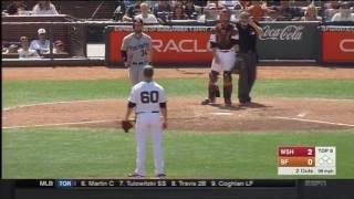 Bryce Harper charges mound at Hunter Strickland HD