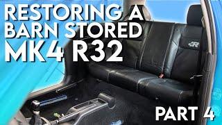 Restoring A Barn Stored MK4 R32 Golf Interior  Part 4 